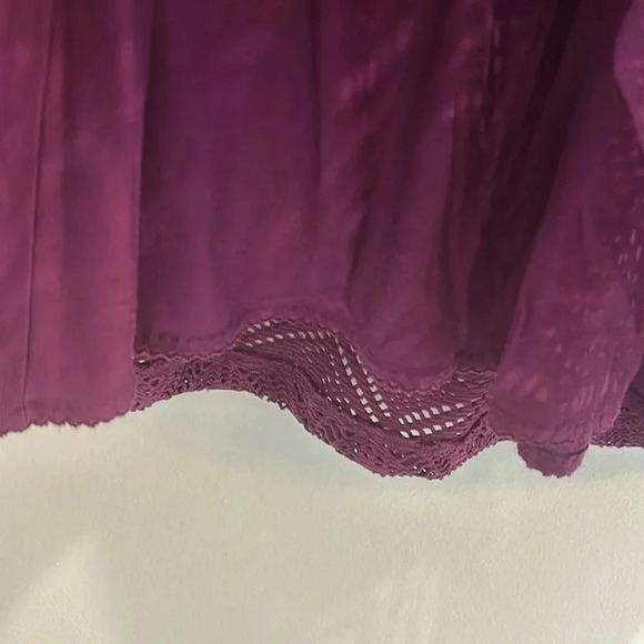 Anthropologie Maeve Purple Crochet Dress - Picture 4 of 9